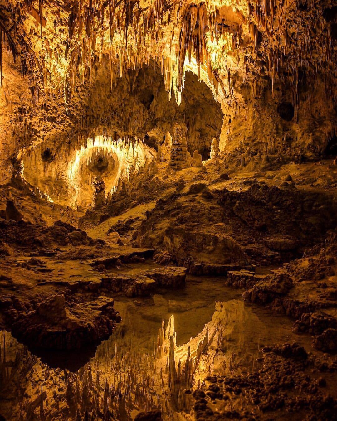 Công viên quốc gia các hang đá vôi Carlsbad Caverns, Mỹ. Ảnh Jonathan Irish.